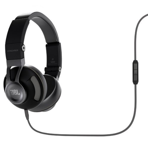 【国内正規品】JBL Synchros 密閉型ヘッドホン S300i ブラック SYNOE300IBNG