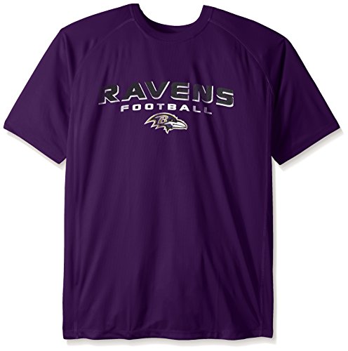 NFL Men's Short Sleeve Synthetic Screen Tee