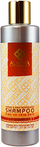 Alaffia - Shea Butter & Coffee Revitalizing Shampoo, 8 Ounces