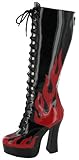 Pleaser Women's Electra-2028 Knee-High Boot