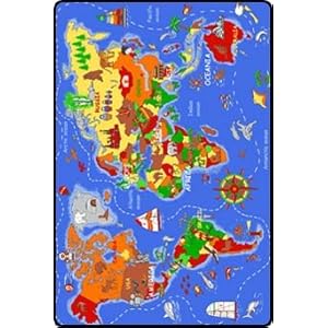 Playcarpet & Road Rug Where In The World LC 177