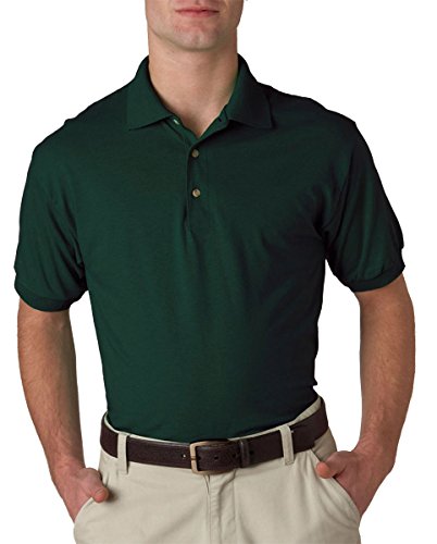 Gildan Mens 5.6 oz. DryBlend 50/50 Jersey Polo G880 -FOREST GREEN M