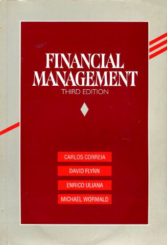 Financial Management by C. Correia