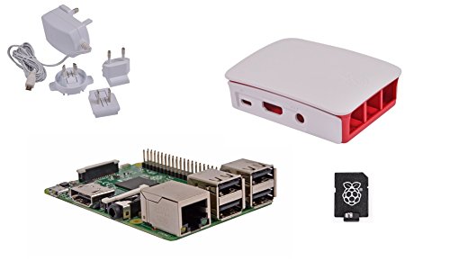 Raspberry Pi 3 Official Desktop Starter Kit (16GB, White)
