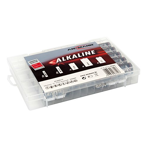 Algopix Similar Product 6 - ANSMANN Alkaline Batteries 55pcs