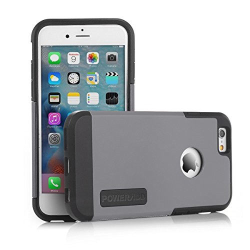iPhone 6S Case, Poweradd Apple iPhone 6S Case Double Layer Flexible Strong TPU and Shock Absorbing PC Back Cover for iPhone 6 6S (4.7