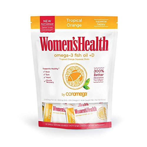 Algopix Similar Product 9 - Womens Health Omega3 Squeez Shots by