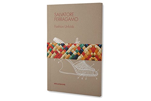 MOLESKINE FASHION UNFOLDS: SALVATORE FERRAGAMO - Hardcover **Mint Condition**