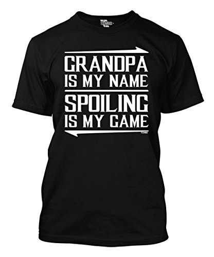 Grandpa Is My Name - Spoiling Is My Game Men's T-shirt