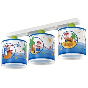 Dalber 3 light Ceiling Lamp Pirate 60553