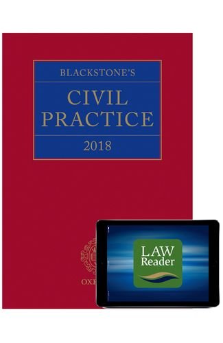 Algopix Similar Product 1 - Blackstone's Civil Practice 2018