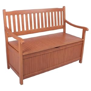 Gartenbank Eukalyptus Bank Houston Mit Aufbewahrung Geolt