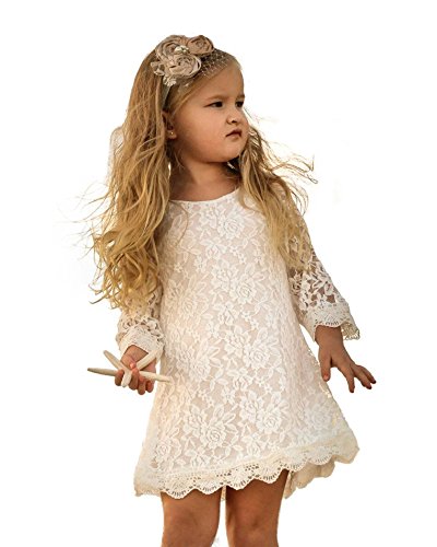 Algopix Similar Product 18 - CVERRE Flower Girl Lace Dress Country