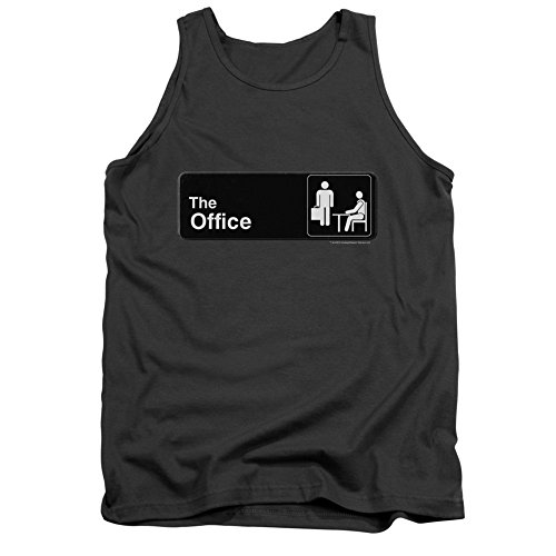 

The Office Comedy Sitcom TV Series NBC Sign Logo Adult Tank Top Shirt