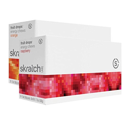 Skratch Labs Fruit Drops Raspberries 1.8oz (Pack of 10)