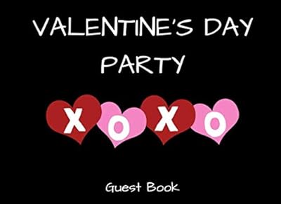 Valentine's Day Party Guest Book: XOXO