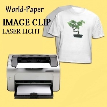 IMAGE CLIP Laser Light Heat Transfer Paper 8.5x11 (50 Sheets)
