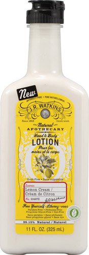 J. R. Watkins Hand And Body Lotion Lemon Cream -- 11 fl oz
