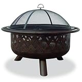 Blue Rhino Uf 32" Outdr Firepit Criss Crs