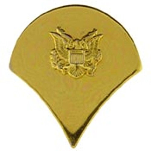 U.S. Army E4 Specialist Pin Gold Plated 1