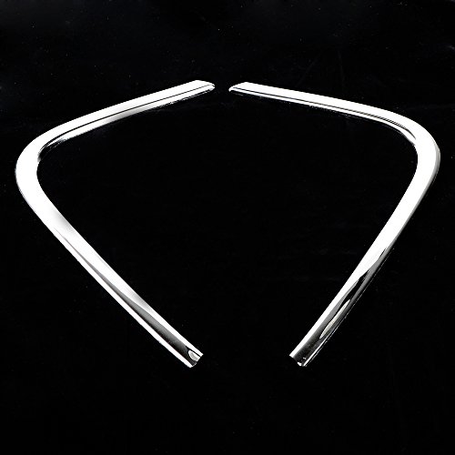 Set of 2pcs Chrome Mirror Polish Door Pillar Cover Trim For 2011-2015 KIA Optima/ K5