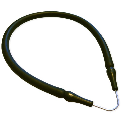 9/16 in Speargun Band / Sling with Stainless Steel V Wishbone and Black or Amber Primeline Rubber (Select Length and Color)