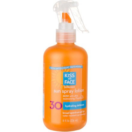 Kiss My Face Sun Spray Lotion Sunscreen