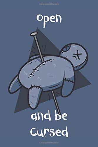 Open, and be cursed.: WTF is my password internet, login logbook. Now in Large Print, Grey Vodoo Doll (Password Help) by Kim Oke