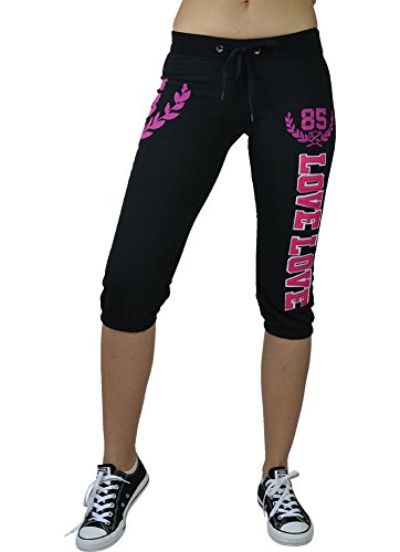 Alfa Global Girl's Fleece Love Love 85 Classic Sweatpants