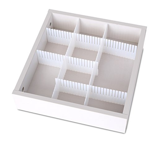 Algopix Similar Product 20 - Ybmhome Adjustable Grid Drawer Dividers