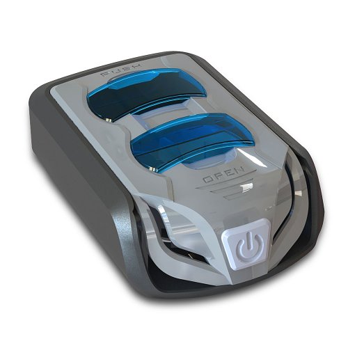 Titanium Rain Driven Visor Clip