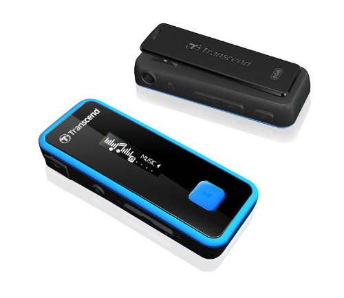 Transcend MP350 (TS8GMP350B) 8 GB Digital Music Player