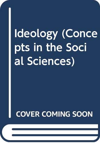 Ideology (Concepts in the Social Sciences) by David McLellan