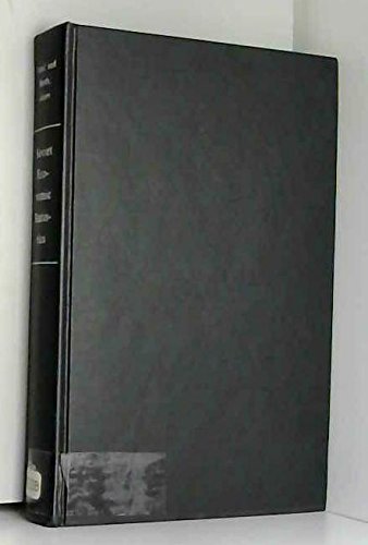 Soviet Economic Statistics by Vladimir Treml