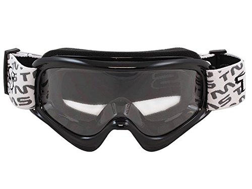 TMS® YOUTH BLACK OFF-ROAD GOGGLES MOTOCROSS DIRT BIKE ATV MX (AS10-K)