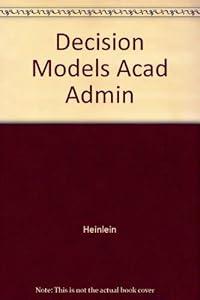 Decision models in academic administration;: [papers]