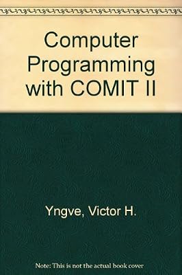 Computer Programming with COMIT II