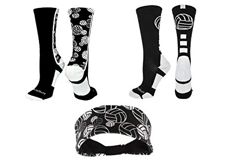 Algopix Similar Product 9 - MadSportsStuff Volleyball Logo Socks
