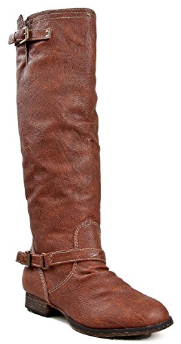 Breckelles Women's Outlaw-81 Knee High Boot