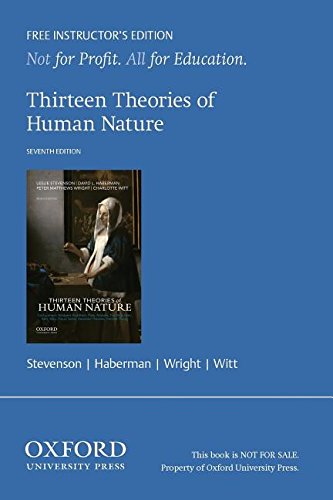Thirteen Theories of Human Nature by Leslie Stevenson