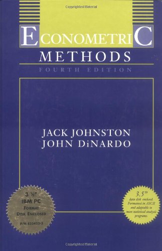 Econometric Methods by Jack Johnston