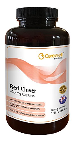 Algopix Similar Product 10 - Carewell Red Clover 430 Mg Caps 033