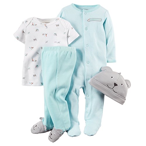 Carter's Baby Boys' 4 Piece Layette Set (Baby)