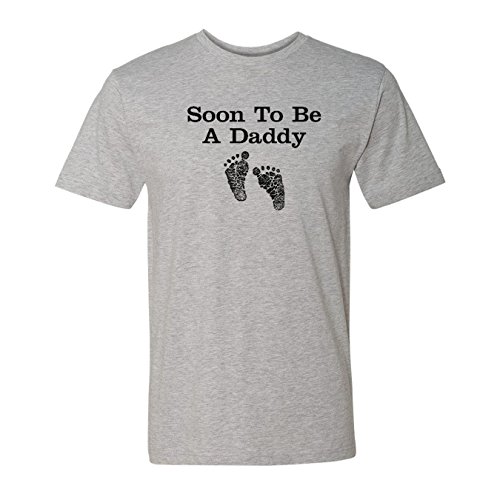 So Relative! Soon To Be A Daddy (Baby Footprints) Adult T-Shirt