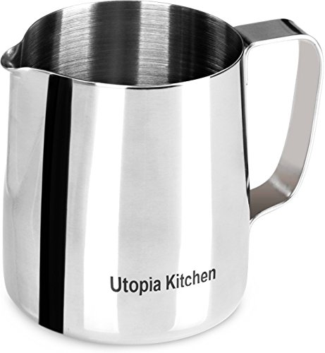 Algopix Similar Product 7 - Pitcher Stainless Steel Milk Frothing