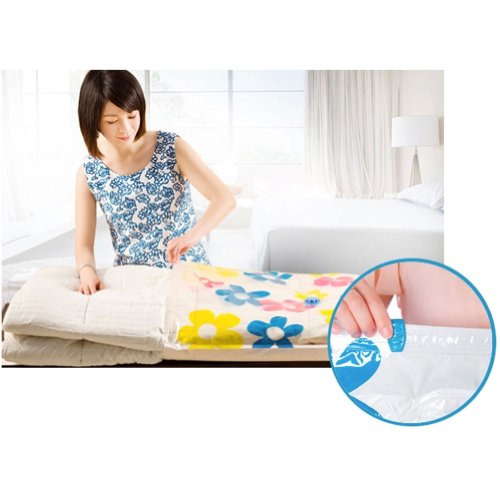

Space Bags 11 Vacuum Storage Bags Travel Suitcase Space Saver Set With Hand Pump