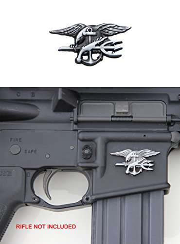 Tactical Freedom - Magwell Metal Decal / Sticker - US NAVY SEAL Emblem