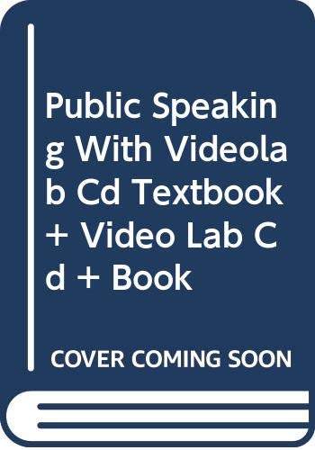 Public Speaking With Videolab Cd Textbook + Video Lab Cd + Book by Michael Osborn