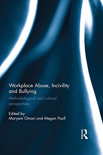 Workplace Abuse, Incivility and Bullying: Methodological and cultural perspectives by Maryam Omari