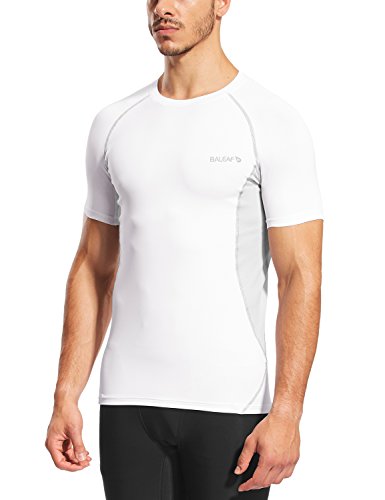 Baleaf Men's Dry Fit Base Layer Compression T Shirt UPF 50+
